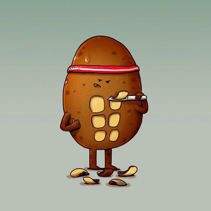 What Fruits And Vegetables Would Do If They Were Alive (30 Pics By Alex Solis) What Fruits And Vegetables Would Do If They Were Alive (30 Pics By Alex Solis)