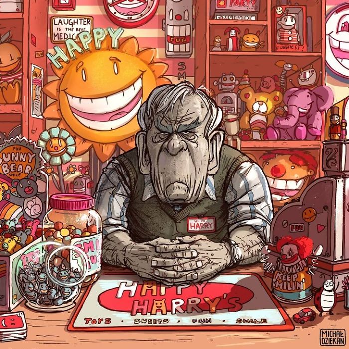 This Artist Uses His Art To Depict The Dark Side Of The Society That We Live In (30 Pics) This Artist Uses His Art To Depict The Dark Side Of The Society That We Live In (30 Pics)