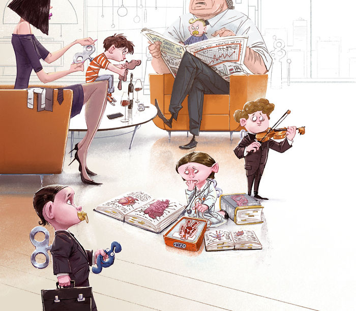 This Artist Uses His Art To Depict The Dark Side Of The Society That We Live In (30 Pics) This Artist Uses His Art To Depict The Dark Side Of The Society That We Live In (30 Pics)