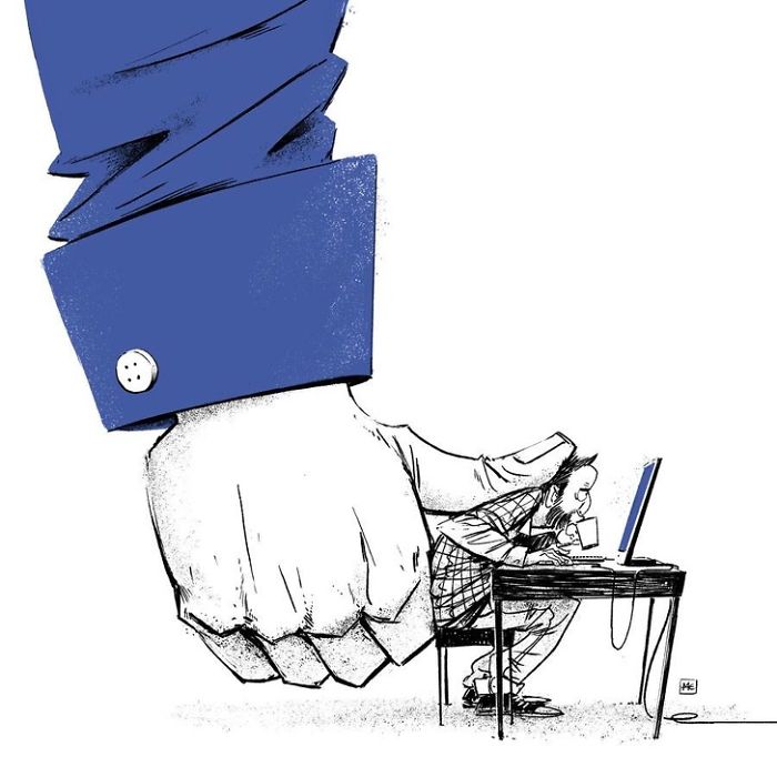 This Artist Uses His Art To Depict The Dark Side Of The Society That We Live In (30 Pics) This Artist Uses His Art To Depict The Dark Side Of The Society That We Live In (30 Pics)