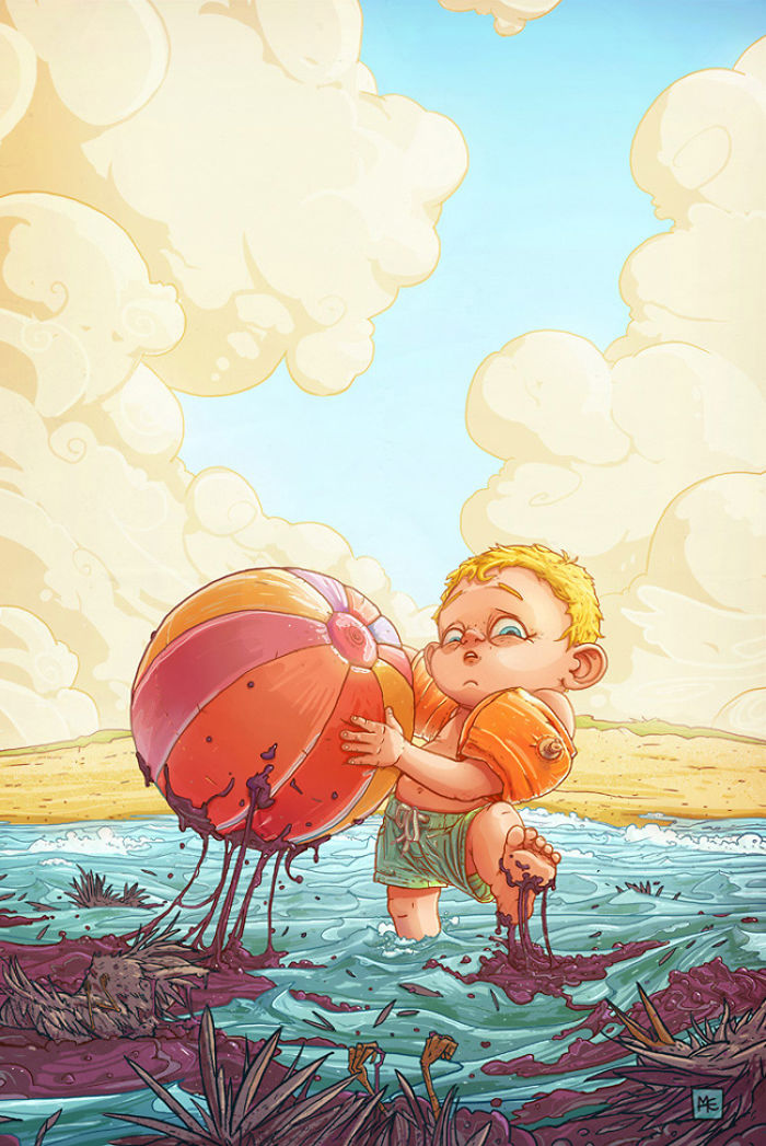 This Artist Uses His Art To Depict The Dark Side Of The Society That We Live In (30 Pics) This Artist Uses His Art To Depict The Dark Side Of The Society That We Live In (30 Pics)