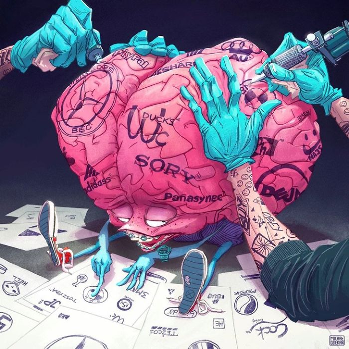 This Artist Uses His Art To Depict The Dark Side Of The Society That We Live In (30 Pics) This Artist Uses His Art To Depict The Dark Side Of The Society That We Live In (30 Pics)