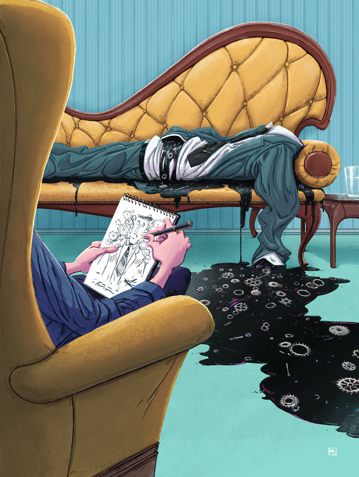 This Artist Uses His Art To Depict The Dark Side Of The Society That We Live In (30 Pics) This Artist Uses His Art To Depict The Dark Side Of The Society That We Live In (30 Pics)