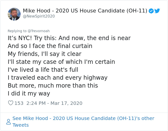 Trevor Noah Tries Singing From A Balcony In NYC Just Like People Did In Italy But Gets Told To Shut Up