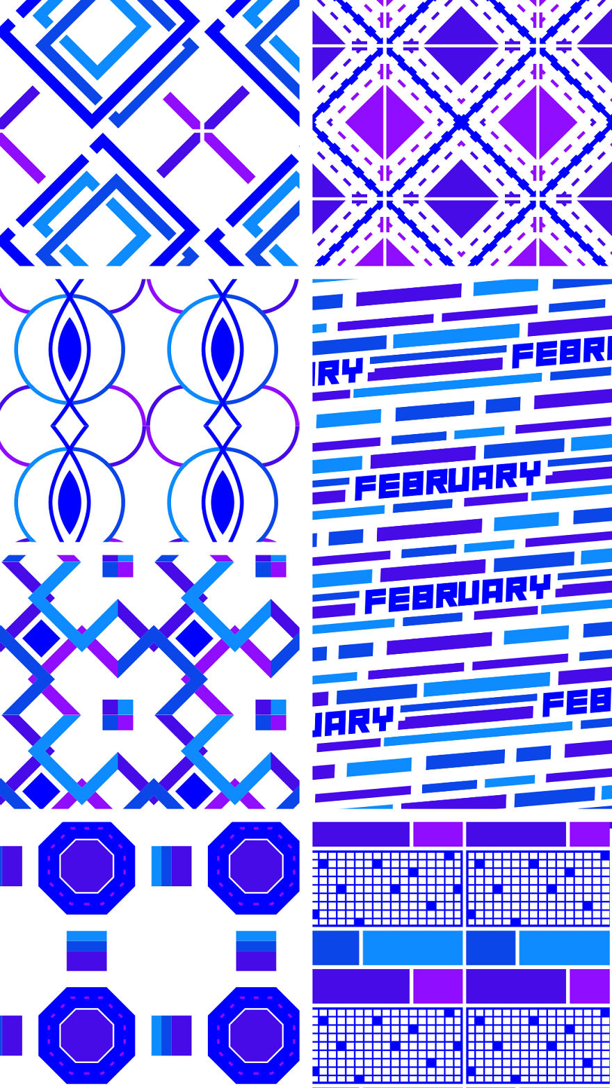 My 365 Days Of Patterning Journey: February 2020 My 365 Days Of Patterning Journey: February 2020