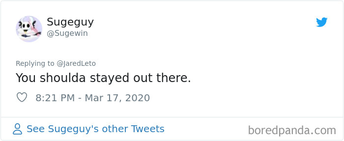 Jared Leto Spent 12 Days In A Silent Retreat Being Clueless About Coronavirus Jared Leto Spent 12 Days In A Silent Retreat Being Clueless About Coronavirus
