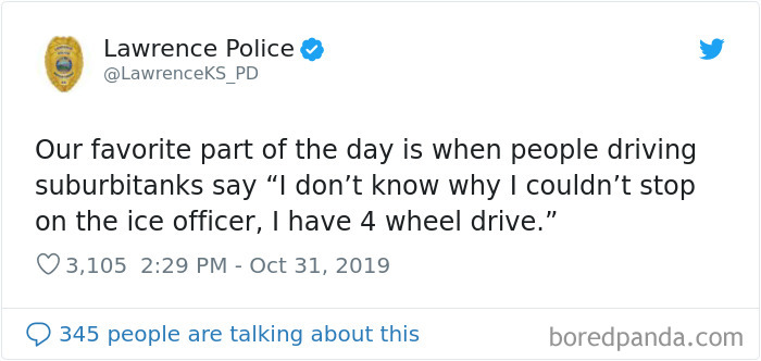 This Police Department Posts Comedy Gold On Twitter, And Here Are 30 Of Their Funniest Tweets This Police Department Posts Comedy Gold On Twitter, And Here Are 30 Of Their Funniest Tweets