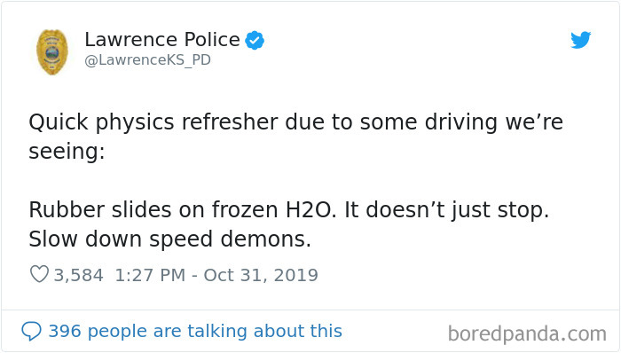 This Police Department Posts Comedy Gold On Twitter, And Here Are 30 Of Their Funniest Tweets This Police Department Posts Comedy Gold On Twitter, And Here Are 30 Of Their Funniest Tweets