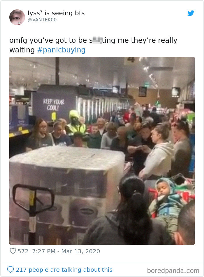 26 Photos Of Americans Panic Buying Things That Got Others Confused About What They Were Thinking 26 Photos Of Americans Panic Buying Things That Got Others Confused About What They Were Thinking