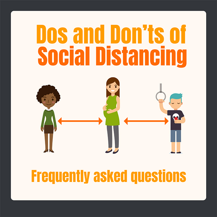 13 Infographs On The Do’s And Dont’s Of Social Distancing