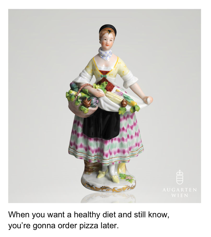 Jung Von Matt Exposes What Porcelain Figures Really Think Jung Von Matt Exposes What Porcelain Figures Really Think