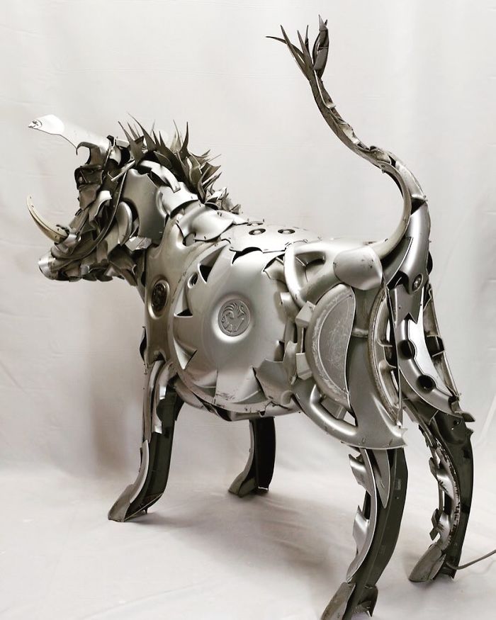 This Artist Turns Old Parts Into Beautiful Sculptures Of Animals (50 New Pics) This Artist Turns Old Parts Into Beautiful Sculptures Of Animals (50 New Pics)