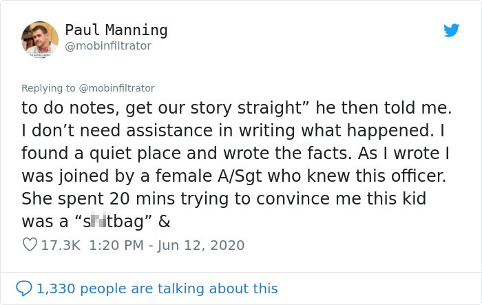 &ldquo;Want To Know Why It’s So Hard for Cops To Be &lsquo;Good Apples’&rdquo;: Whistleblower Ex-Cop Explains In A Viral Twitter Thread