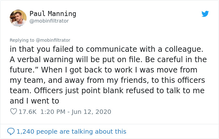 &ldquo;Want To Know Why It’s So Hard for Cops To Be &lsquo;Good Apples’&rdquo;: Whistleblower Ex-Cop Explains In A Viral Twitter Thread