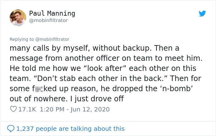 &ldquo;Want To Know Why It’s So Hard for Cops To Be &lsquo;Good Apples’&rdquo;: Whistleblower Ex-Cop Explains In A Viral Twitter Thread