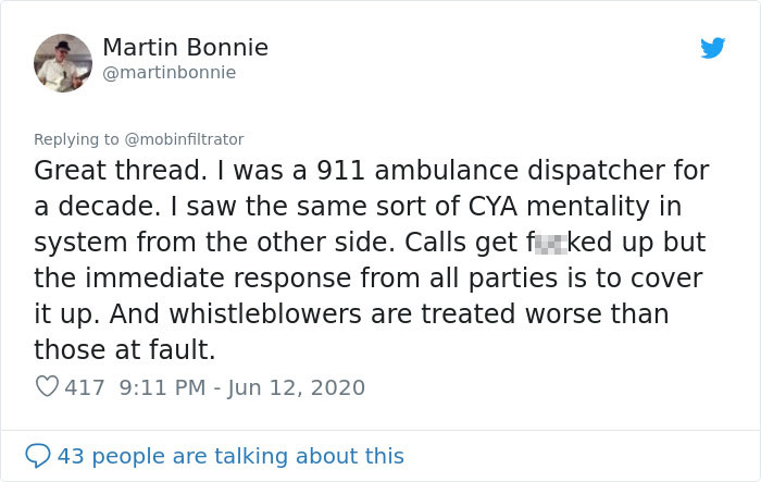 &ldquo;Want To Know Why It’s So Hard for Cops To Be &lsquo;Good Apples’&rdquo;: Whistleblower Ex-Cop Explains In A Viral Twitter Thread
