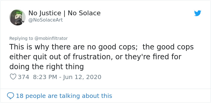 &ldquo;Want To Know Why It’s So Hard for Cops To Be &lsquo;Good Apples’&rdquo;: Whistleblower Ex-Cop Explains In A Viral Twitter Thread