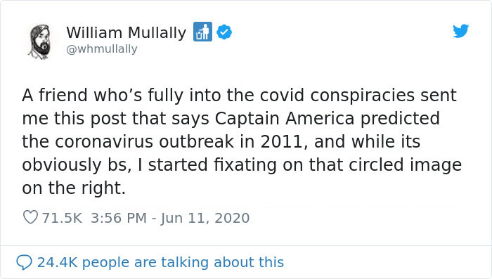 Conspiracy Theorists Say 2011 Captain America Predicted Coronavirus, So This Movie Critic Does Some Digging Conspiracy Theorists Say 2011 Captain America Predicted Coronavirus, So This Movie Critic Does Some Digging