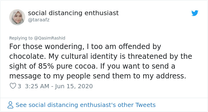 Someone Harasses Muslim Man With Pictures Of Bacon, He Says The Real Way To Offend Him Is Milk Chocolate To Troll Them Someone Harasses Muslim Man With Pictures Of Bacon, He Says The Real Way To Offend Him Is Milk Chocolate To Troll Them