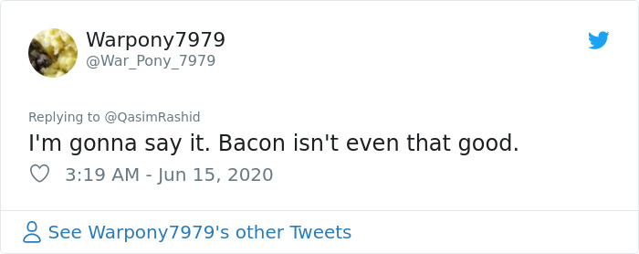 Someone Harasses Muslim Man With Pictures Of Bacon, He Says The Real Way To Offend Him Is Milk Chocolate To Troll Them Someone Harasses Muslim Man With Pictures Of Bacon, He Says The Real Way To Offend Him Is Milk Chocolate To Troll Them