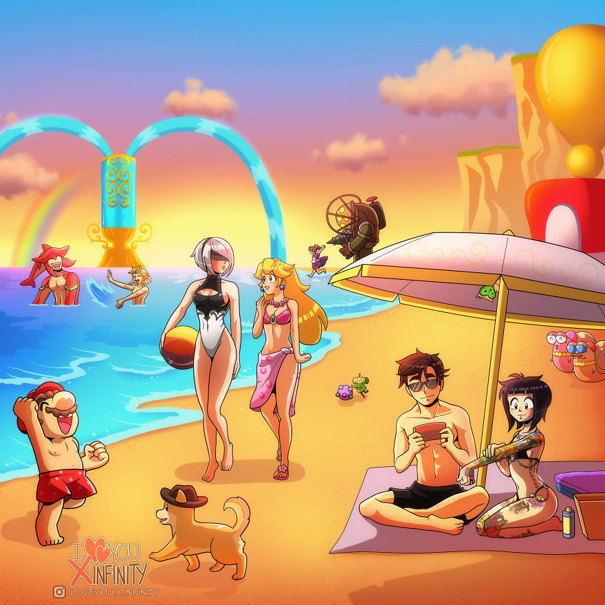 My Husband And I Go On A Video Game Vacation