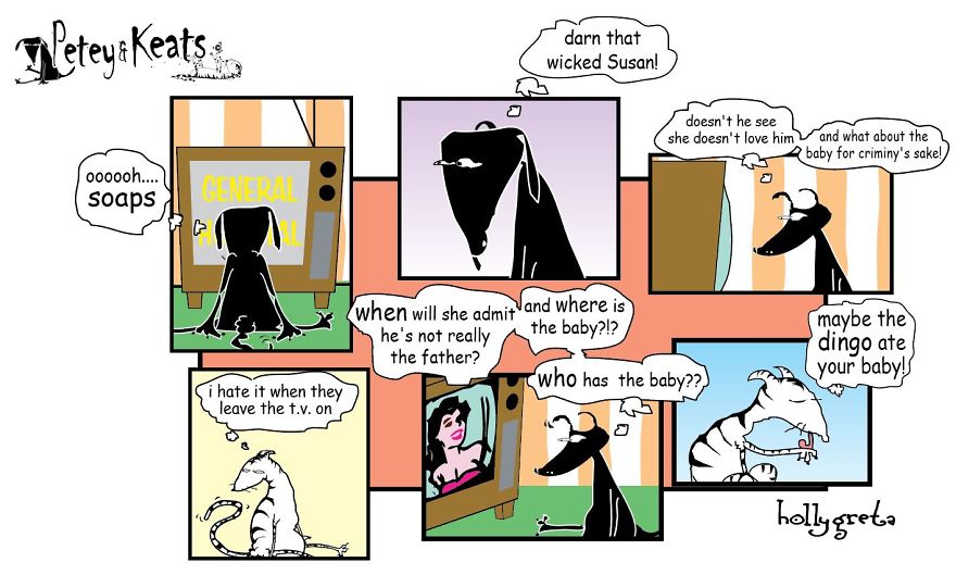 Petey & Keats Drawn From A Dog And A Cat I Had The Pleasure Of Having As Companions Petey & Keats Drawn From A Dog And A Cat I Had The Pleasure Of Having As Companions