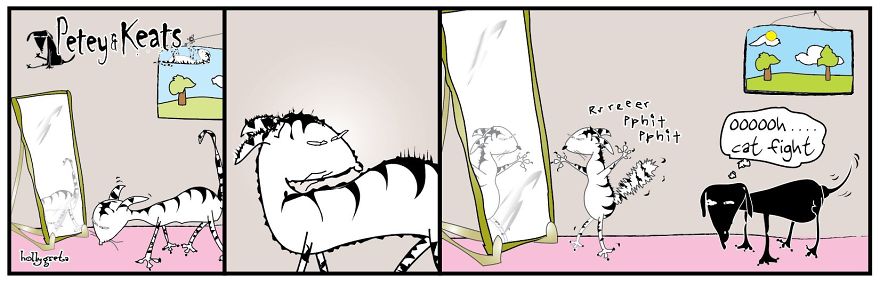 Petey & Keats Drawn From A Dog And A Cat I Had The Pleasure Of Having As Companions Petey & Keats Drawn From A Dog And A Cat I Had The Pleasure Of Having As Companions