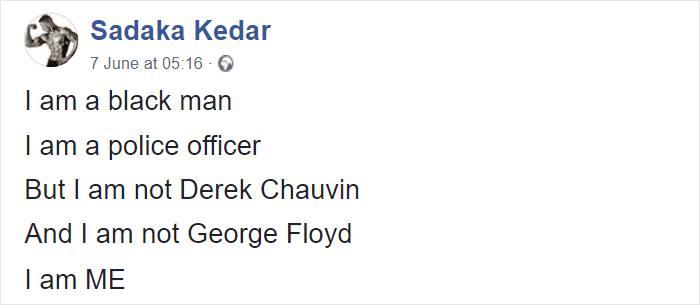 Black Police Officer Asks People To Stop Hating On Him In A Heartbreaking Post Black Police Officer Asks People To Stop Hating On Him In A Heartbreaking Post