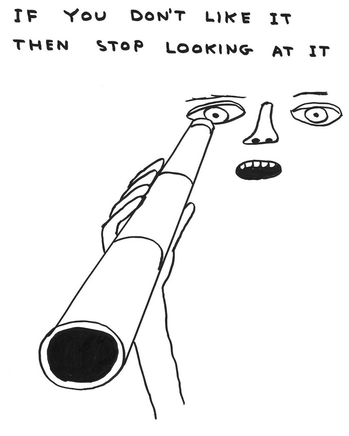 British Artist David Shrigley Shows Off His Dark Sense Of Humor In 44 Brilliant Illustrations