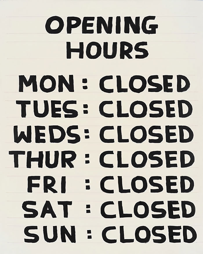 British Artist David Shrigley Shows Off His Dark Sense Of Humor In 44 Brilliant Illustrations