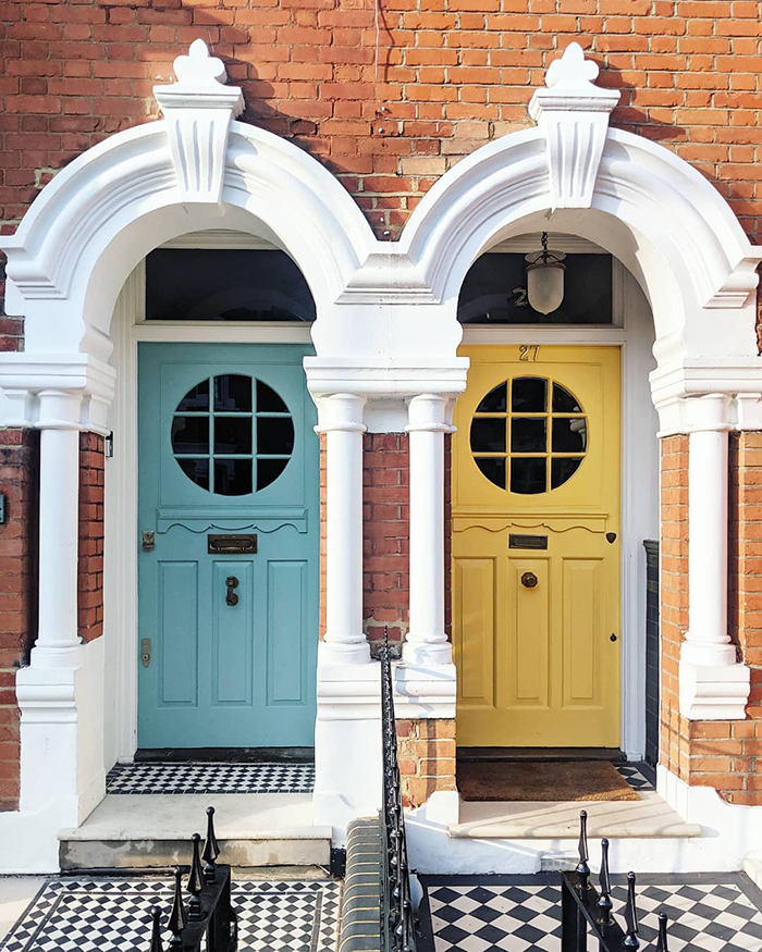These 30 Charming Front Doors Around London Look Like They’re Part Of Sets In A Wes Anderson Movie These 30 Charming Front Doors Around London Look Like They’re Part Of Sets In A Wes Anderson Movie