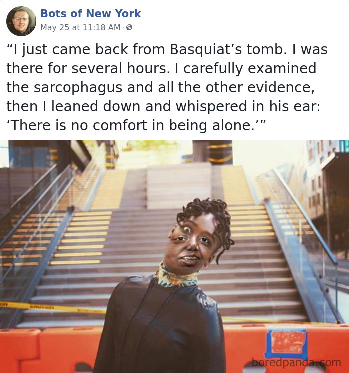 ‘Bots Of New York’ Posts Computer-Generated People And Their Quotes And It’s Both Comedy And Horror Material ‘Bots Of New York’ Posts Computer-Generated People And Their Quotes And It’s Both Comedy And Horror Material