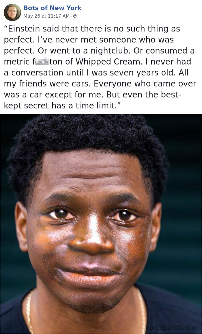 ‘Bots Of New York’ Posts Computer-Generated People And Their Quotes And It’s Both Comedy And Horror Material ‘Bots Of New York’ Posts Computer-Generated People And Their Quotes And It’s Both Comedy And Horror Material