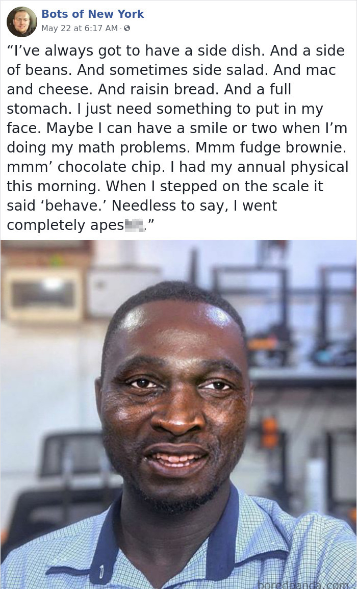 ‘Bots Of New York’ Posts Computer-Generated People And Their Quotes And It’s Both Comedy And Horror Material ‘Bots Of New York’ Posts Computer-Generated People And Their Quotes And It’s Both Comedy And Horror Material