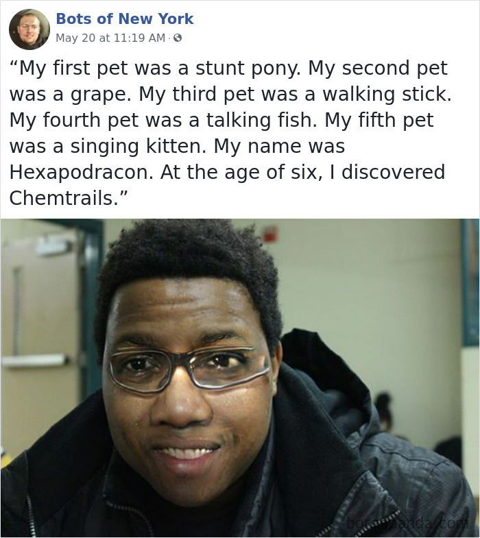 ‘Bots Of New York’ Posts Computer-Generated People And Their Quotes And It’s Both Comedy And Horror Material ‘Bots Of New York’ Posts Computer-Generated People And Their Quotes And It’s Both Comedy And Horror Material