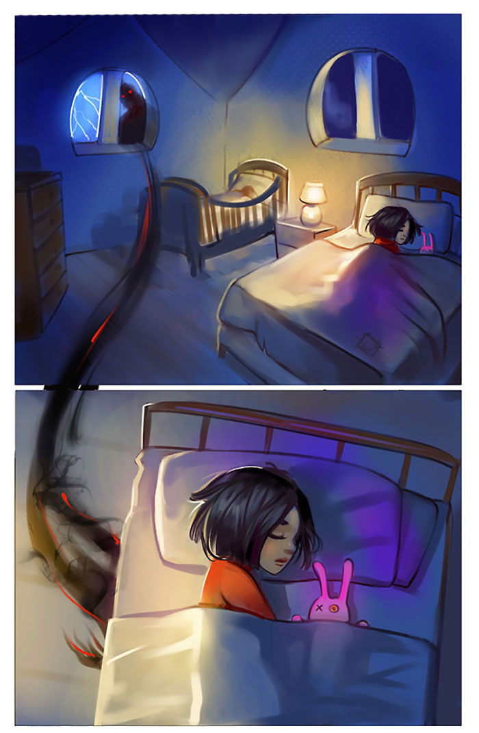 Artist Beautifully Illustrates This Monster Story That’s Been Making People Emotional For Years Artist Beautifully Illustrates This Monster Story That’s Been Making People Emotional For Years