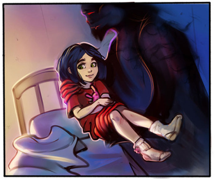 Artist Beautifully Illustrates This Monster Story That’s Been Making People Emotional For Years Artist Beautifully Illustrates This Monster Story That’s Been Making People Emotional For Years