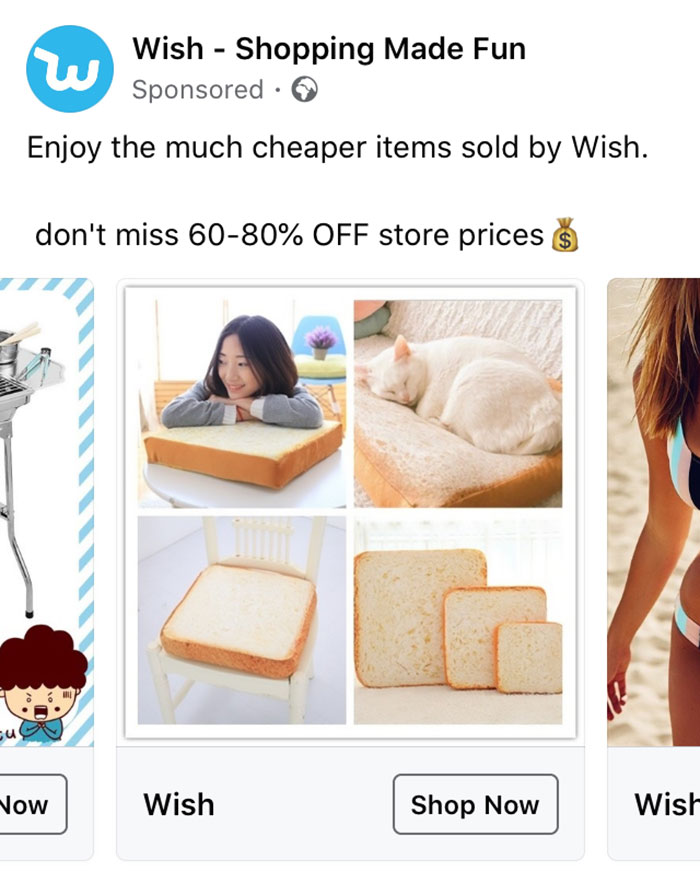 30 Weirdest Wish Ads You’ll Wish To Unsee 30 Weirdest Wish Ads You’ll Wish To Unsee