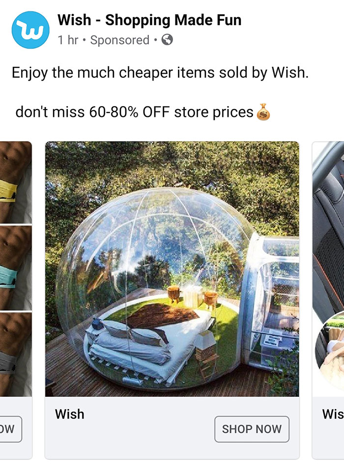 30 Weirdest Wish Ads You’ll Wish To Unsee 30 Weirdest Wish Ads You’ll Wish To Unsee