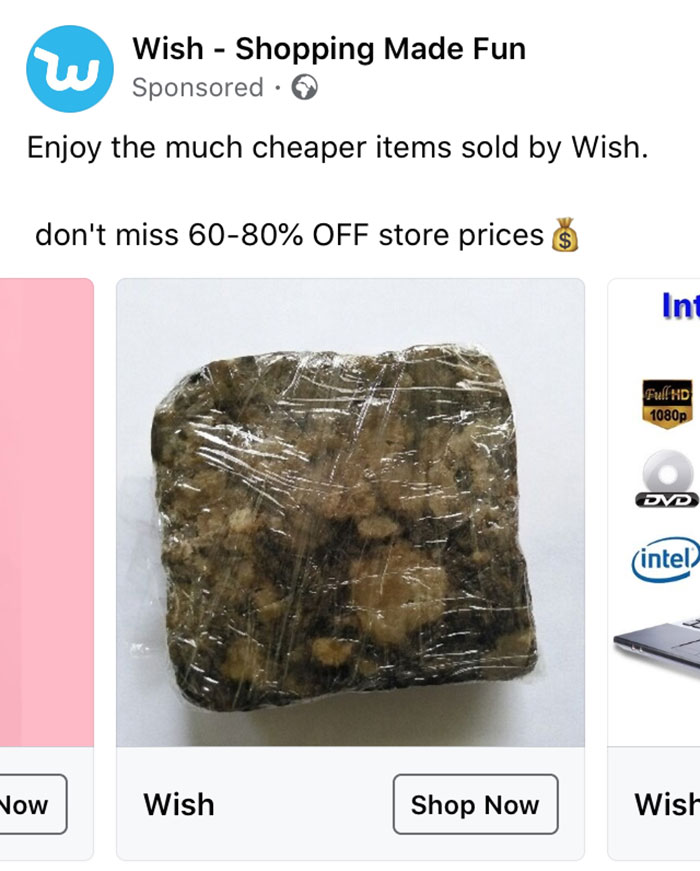 30 Weirdest Wish Ads You’ll Wish To Unsee 30 Weirdest Wish Ads You’ll Wish To Unsee