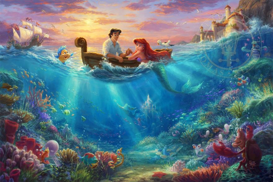This Artist’s Disney Paintings Look Better Than Disney Movies Themselves (30 New Pics) This Artist’s Disney Paintings Look Better Than Disney Movies Themselves (30 New Pics)