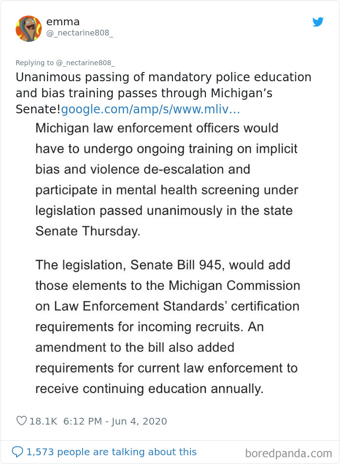 Someone Compiled The Positive Changes That Are Happening Because Of The Protests Someone Compiled The Positive Changes That Are Happening Because Of The Protests