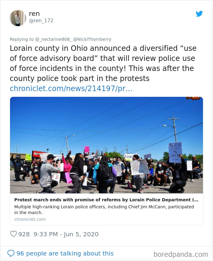 Someone Compiled The Positive Changes That Are Happening Because Of The Protests Someone Compiled The Positive Changes That Are Happening Because Of The Protests