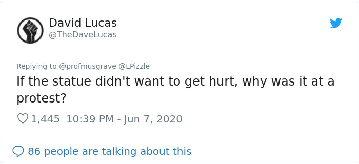 35 Tweets Mocking And Victim-Blaming The Pulled-Down Statue Of Slave Trader In Bristol