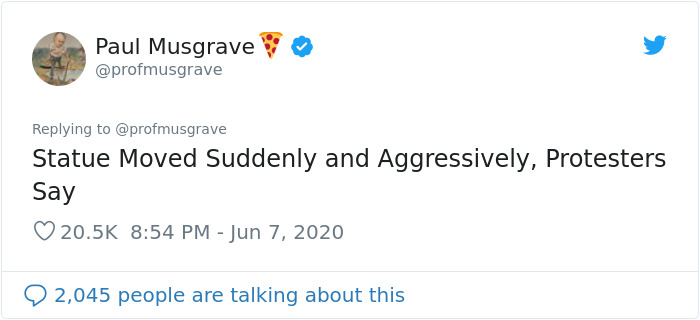 35 Tweets Mocking And Victim-Blaming The Pulled-Down Statue Of Slave Trader In Bristol