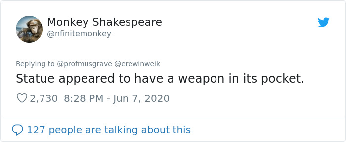 35 Tweets Mocking And Victim-Blaming The Pulled-Down Statue Of Slave Trader In Bristol