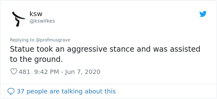 35 Tweets Mocking And Victim-Blaming The Pulled-Down Statue Of Slave Trader In Bristol