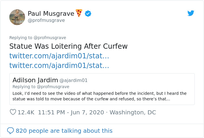 35 Tweets Mocking And Victim-Blaming The Pulled-Down Statue Of Slave Trader In Bristol