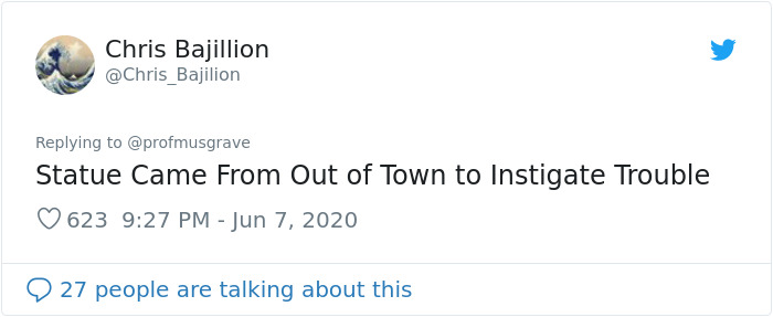 35 Tweets Mocking And Victim-Blaming The Pulled-Down Statue Of Slave Trader In Bristol