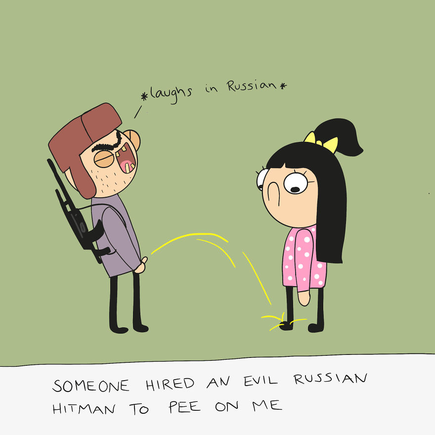 My Dreams Are Weird So I Draw Them (11 Pics) My Dreams Are Weird So I Draw Them (11 Pics)